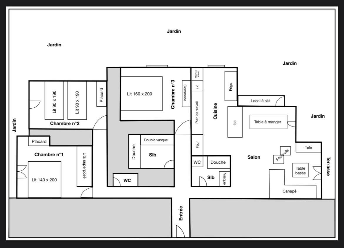 Appartement Tetra Bourg-Saint-Maurice Kültér fotó